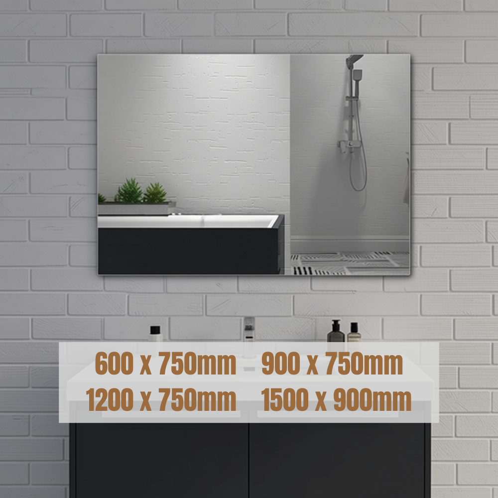 Mirror Horizontal Rectangular Staight Edge 